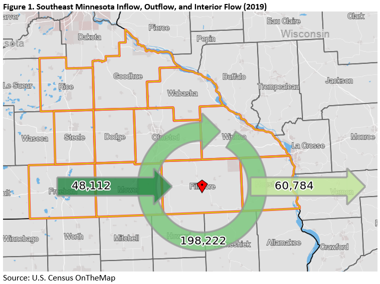  Southeast Minnesota Inflow, Outflow, and Interior Flow 2019