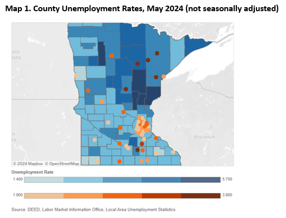 County Employment Rates