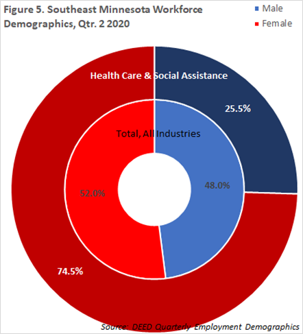 Southeast Minnesota Workforce Demographics Quarter 2 2020