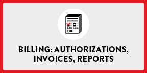 Billing: Authorizations, Invoices, Reports