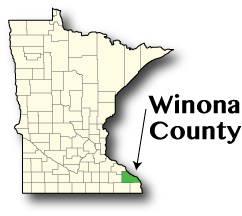 Minnesota map showing Wilkin County